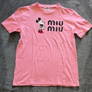 Miu Miu X Disney Minnie Mouse Shirt